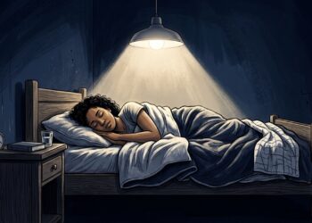 Dormir con la luz encendida es uno de los hábitos que más afectan el descanso