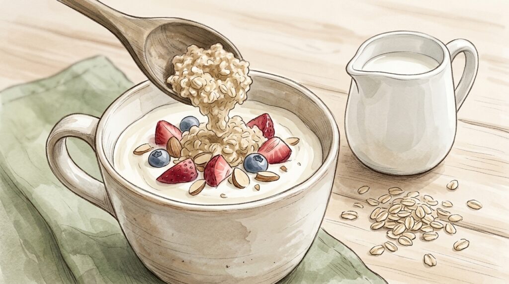 Salud del corazón: la avena reduce el colesterol y protege las arterias