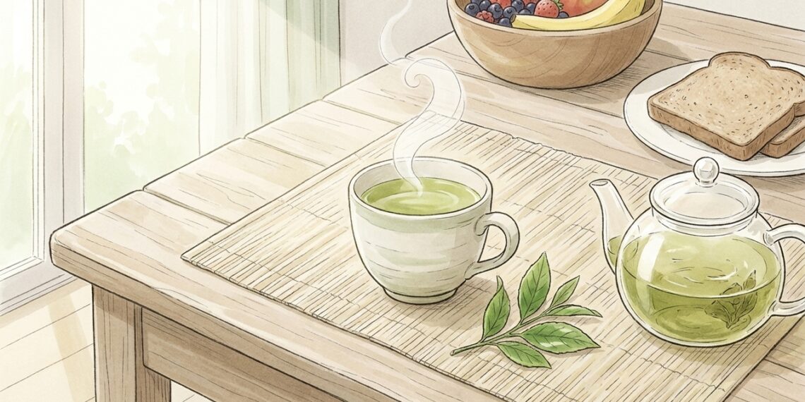 ¿Cuál es el efecto de beber té verde en ayunas?