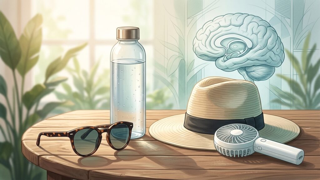 El calor puede convertir un buen día en una fuerte migraña