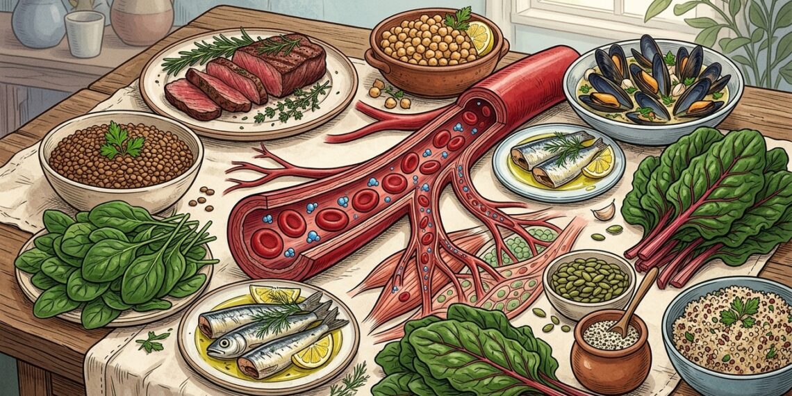 Ayuda a la sangre, la energía y la concentración: puedes encontrar este mineral en alimentos comunes