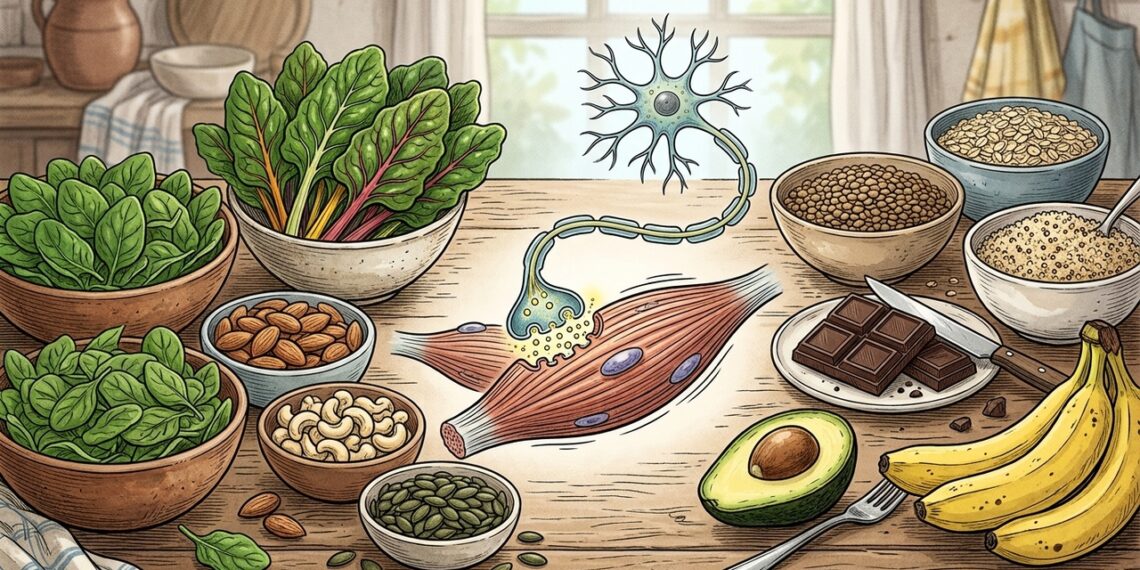 Ayuda a los músculos, el sistema nervioso y el descanso: puedes encontrar este mineral en alimentos comunes