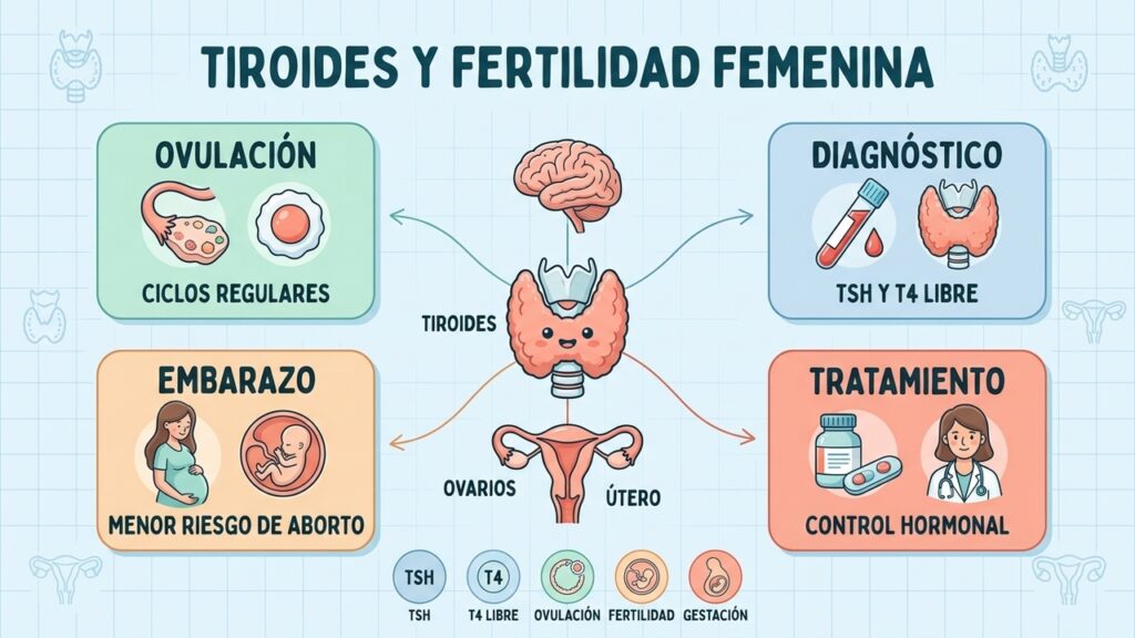 La tiroides puede ser la clave para lograr un embarazo saludable