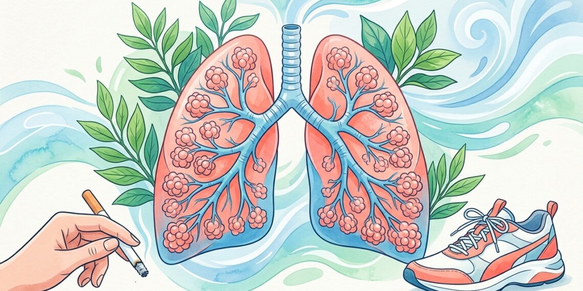 Tres hábitos caseros que ayudan a cuidar los pulmones de forma saludable