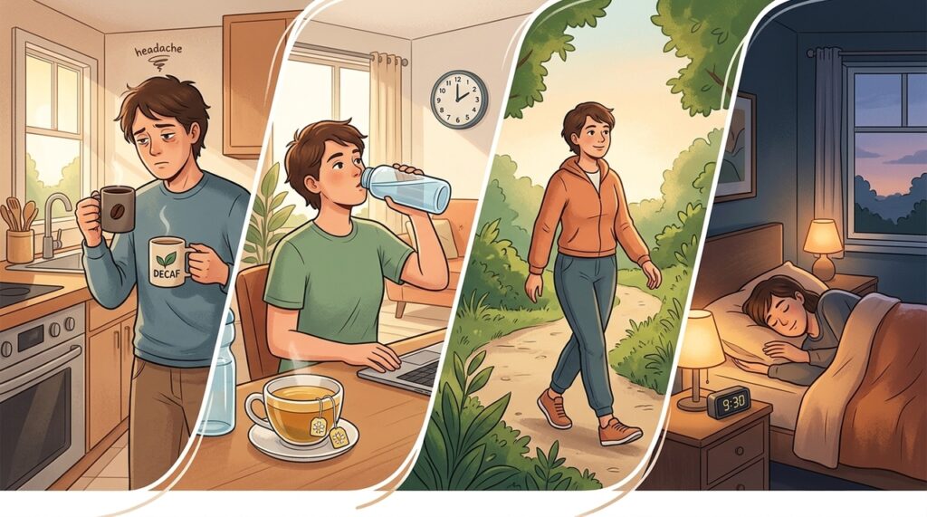 ¿Qué pasa con el sueño cuando dejas de consumir cafeína?