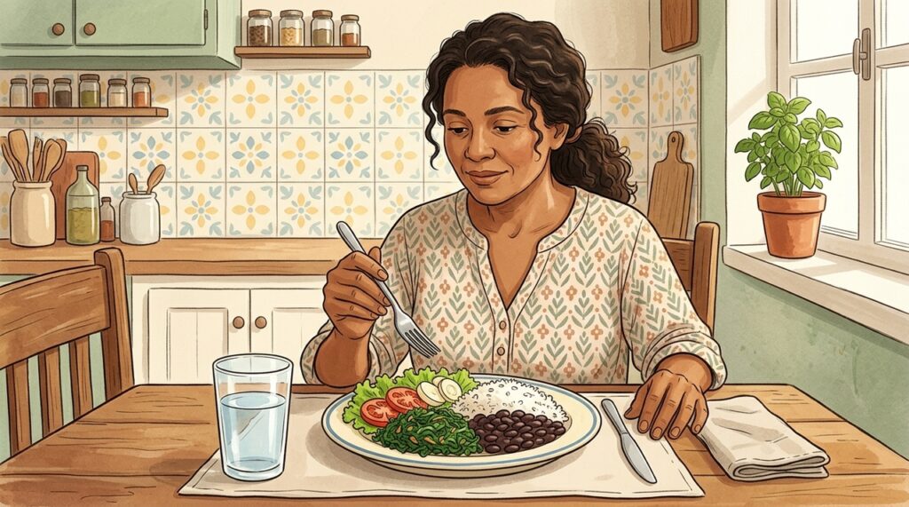 Para mejorar la digestión, una de las claves es masticar más despacio