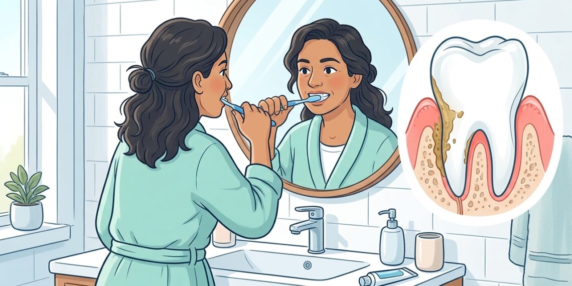 Hay un ingrediente común que puede ayudar a controlar el sarro dental