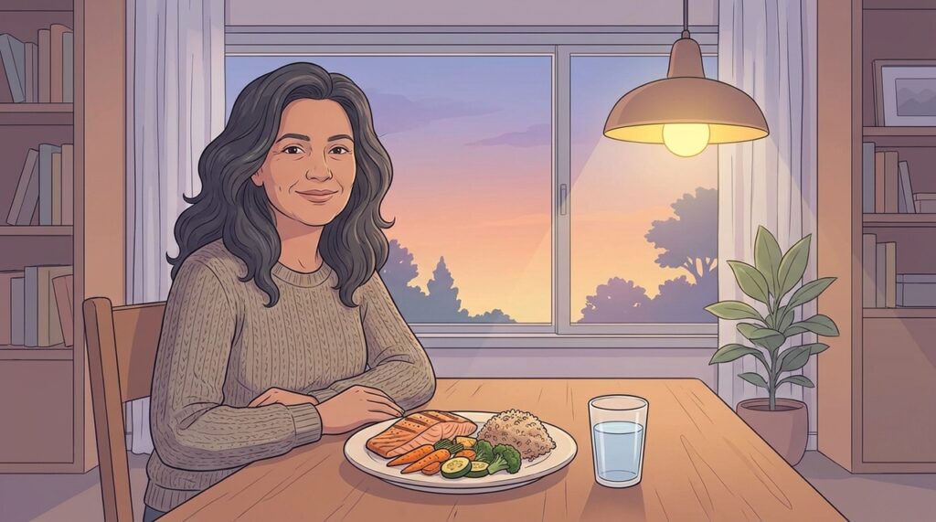 Cenar temprano y ligero mejora la digestión nocturna