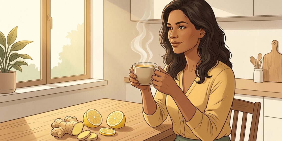 El té de jengibre puede ayudar a combatir la inflamación de forma natural