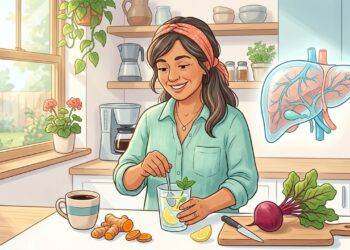 Las mejores bebidas en ayunas para cuidar el hígado graso