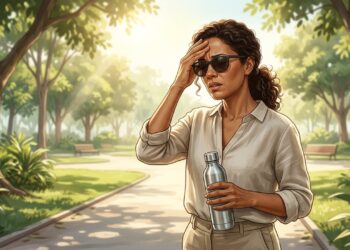 El calor puede convertir un buen día en una fuerte migraña