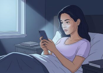 El hábito nocturno con el móvil que podría estar robándote el descanso