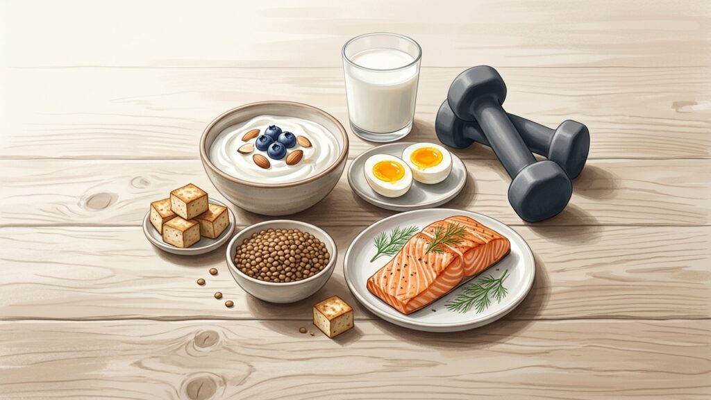 Hay un nutriente que el músculo necesita mucho más después de los 50