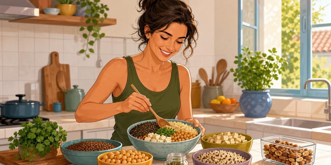 Alimentos que aportan más proteína vegetal: cómo ayudan a cuidar los músculos y tu salud en general