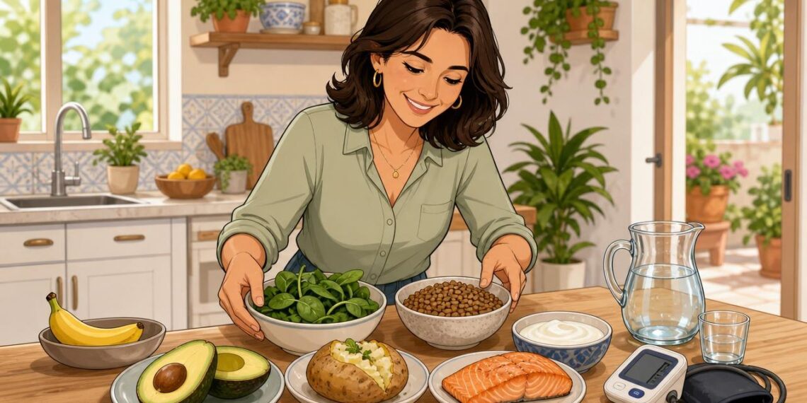 Alimentos ricos en potasio más allá del plátano y por qué este mineral es clave para la presión arterial