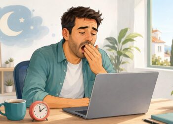 Bostezar mucho durante el día no siempre es sueño: a veces tiene que ver con un descanso de mala calidad
