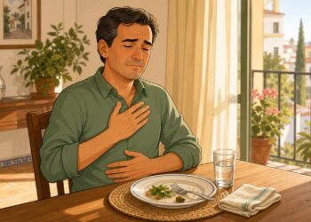 Cómo aliviar el reflujo y la acidez de forma natural: 7 hábitos que protegen el estómago después de comer