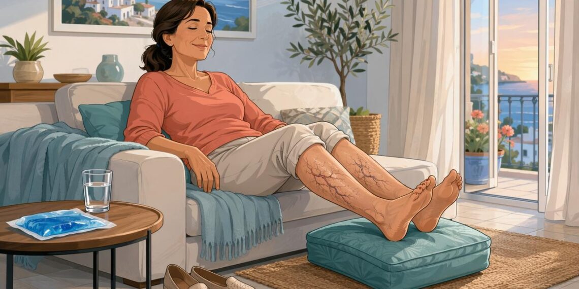 Cómo aliviar las varices y la pesadez de piernas de forma natural: 7 hábitos que mejoran la circulación