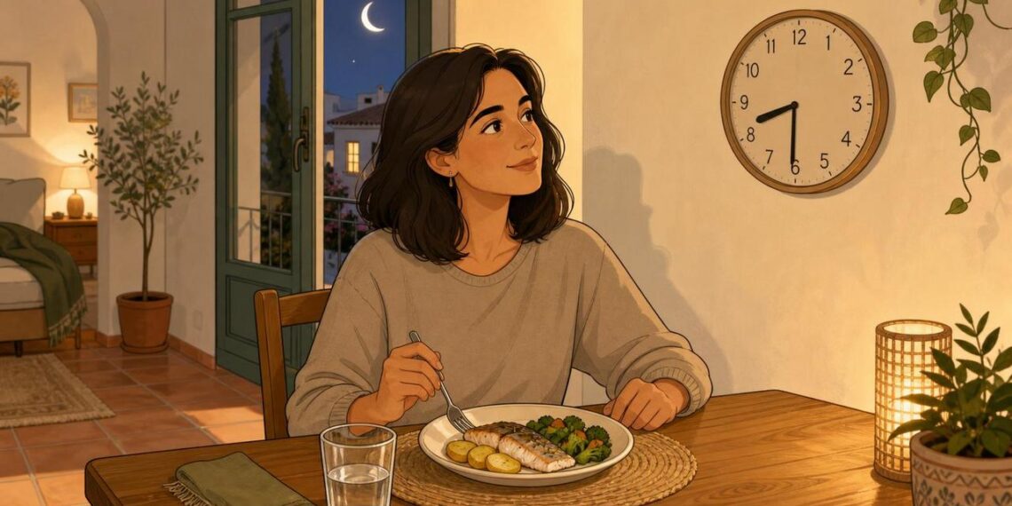 Cuál es la mejor hora para cenar y no alterar la digestión ni el descanso nocturno