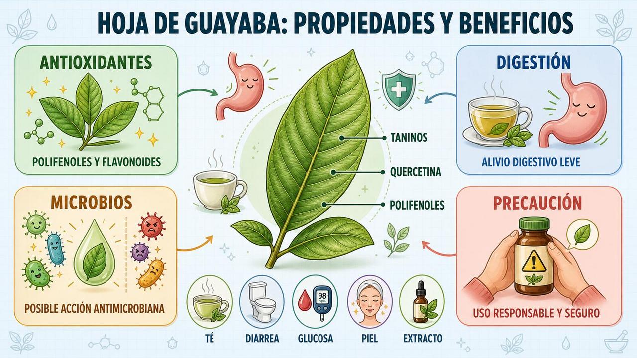 Antioxidantes, digestión, acción antimicrobiana y precauciones resumen sus principales usos.