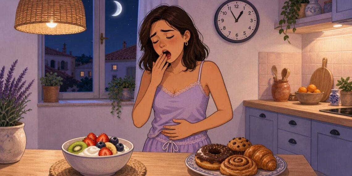 Cuando duermes pocas horas de forma habitual, el cuerpo regula peor el apetito, lo que puede aumentar el hambre durante el día
