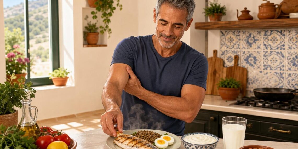 Cuánta proteína es recomendable comer al día después de los 50 para mantener la masa muscular fuerte