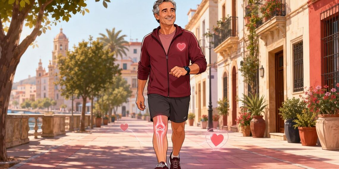 Cuántos pasos al día es recomendable caminar después de los 50 años para cuidar el corazón y las articulaciones