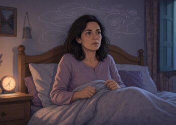 Despertar de madrugada y no poder volver a dormir no siempre es insomnio común, a veces es señal de un pico de cortisol o de ansiedad