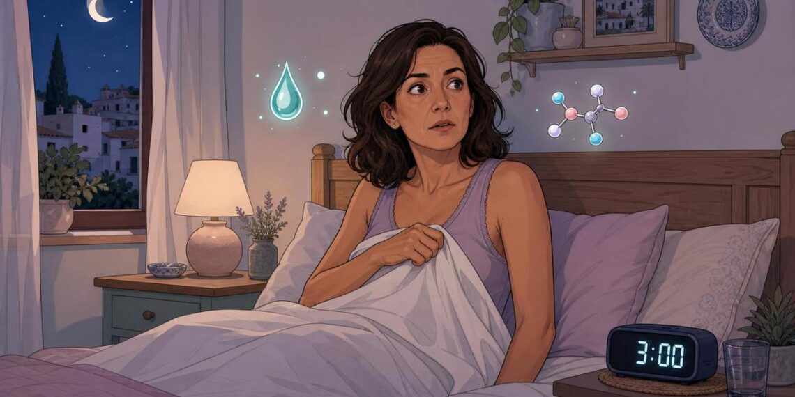 Despertarse a las 3 de la madrugada no siempre es estrés: los factores hormonales y de glucosa que explican este patrón