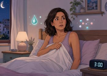 Despertarse a las 3 de la madrugada no siempre es estrés: los factores hormonales y de glucosa que explican este patrón