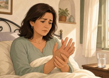 Despertarse con las manos rígidas e hinchadas por la mañana con frecuencia puede ser una de las primeras señales de artritis reumatoide