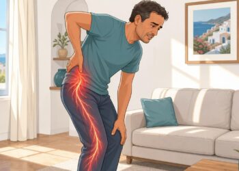 Dolor lumbar que baja por la pierna: la pista que diferencia la ciática del dolor muscular común