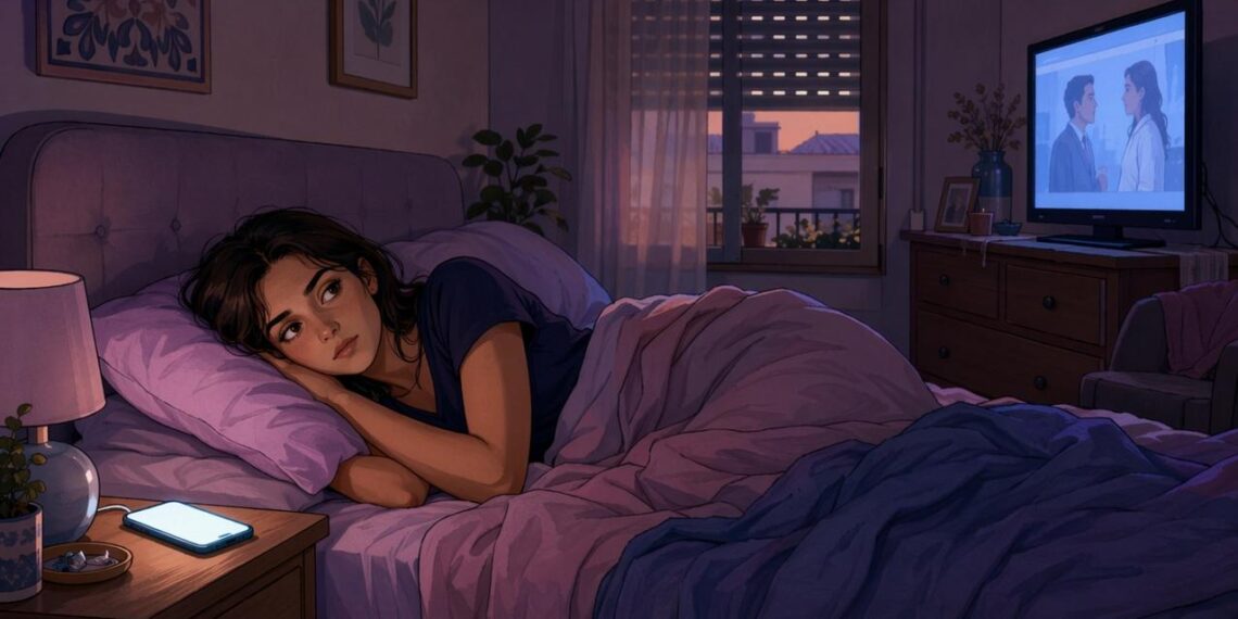Dormir con la luz encendida o la tele puesta no es inofensivo: la luz por la noche puede empeorar la calidad del sueño