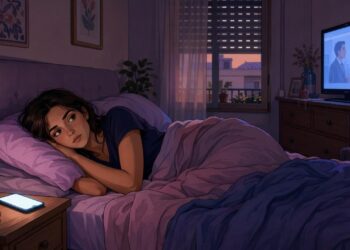 Dormir con la luz encendida o la tele puesta no es inofensivo: la luz por la noche puede empeorar la calidad del sueño