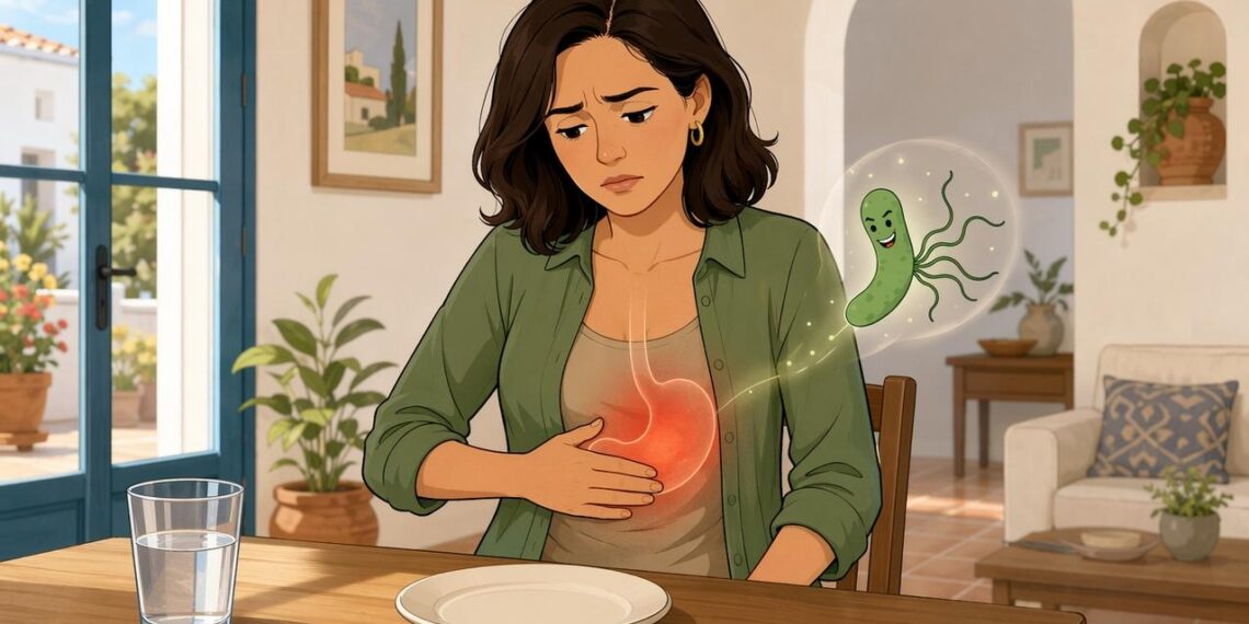 El ardor de estómago frecuente no siempre es por comer mal, sino, en muchos casos, por la bacteria Helicobacter pylori