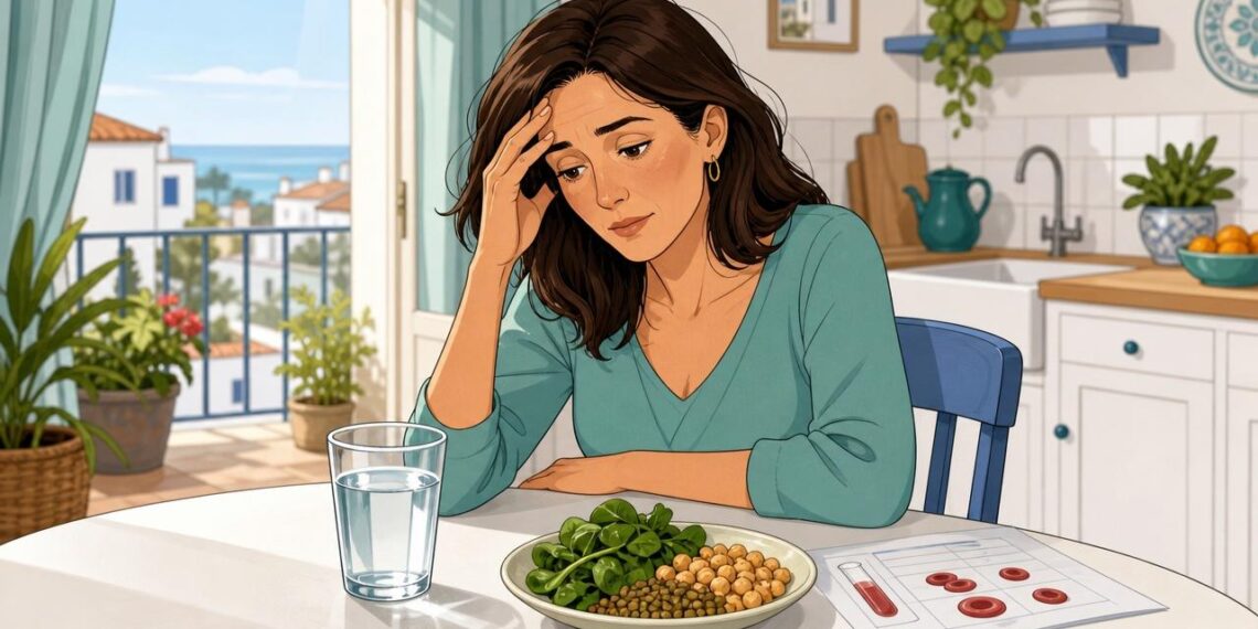 El cansancio constante no siempre se debe a dormir poco, sino, en muchos casos, a la falta de hierro o vitamina B12