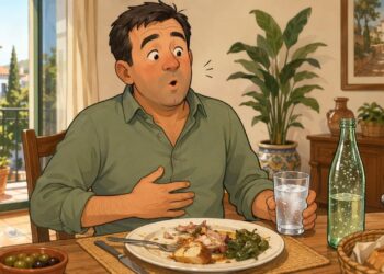El hipo que aparece a menudo no siempre es por comer deprisa: a veces se relaciona con bebidas con gas o cambios bruscos de temperatura