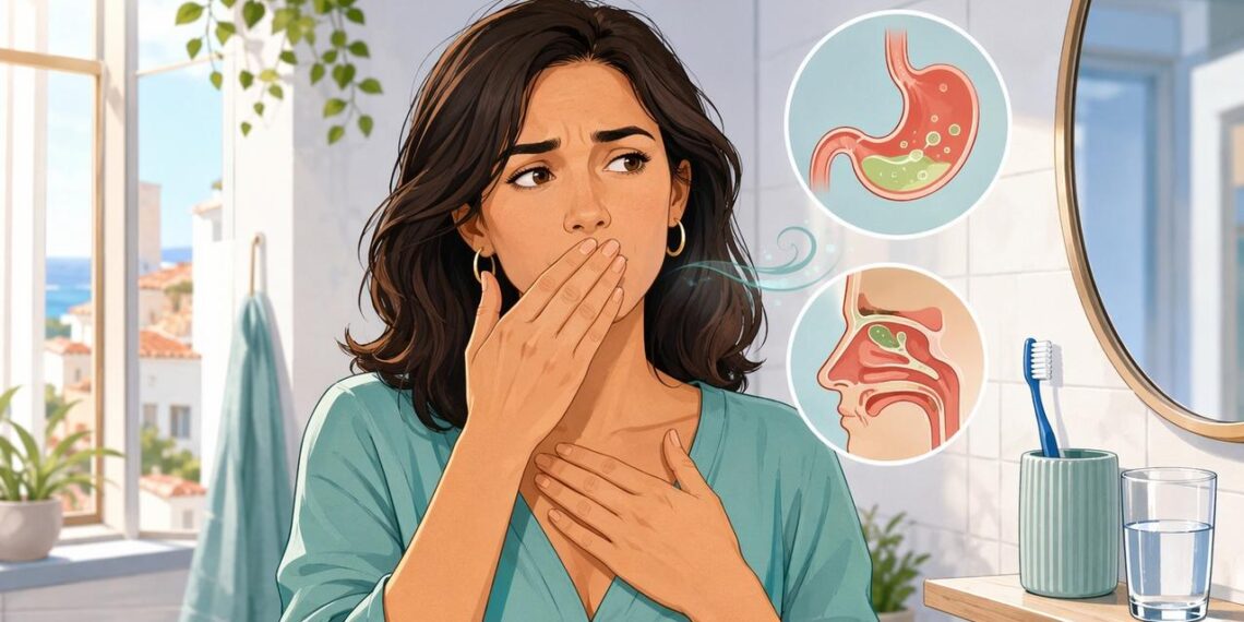 El mal aliento persistente no siempre viene de la boca: las causas digestivas y respiratorias más frecuentes