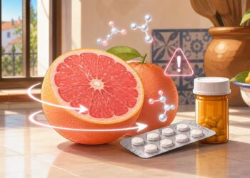 El pomelo no es solo una fruta más: puede interferir con ciertos medicamentos, así que conviene tenerlo en cuenta