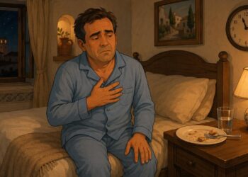 El reflujo y la acidez por la noche no se deben solo a la cena copiosa, sino también al horario en que se come