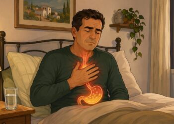 El reflujo y la acidez que empeoran por la noche no siempre son por comida picante, muchas veces son señal de reflujo gastroesofágico o hernia de hiato