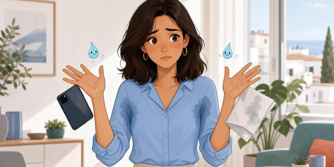 El sudor excesivo en manos y axilas no siempre es por calor: qué es la hiperhidrosis y cómo controlarla