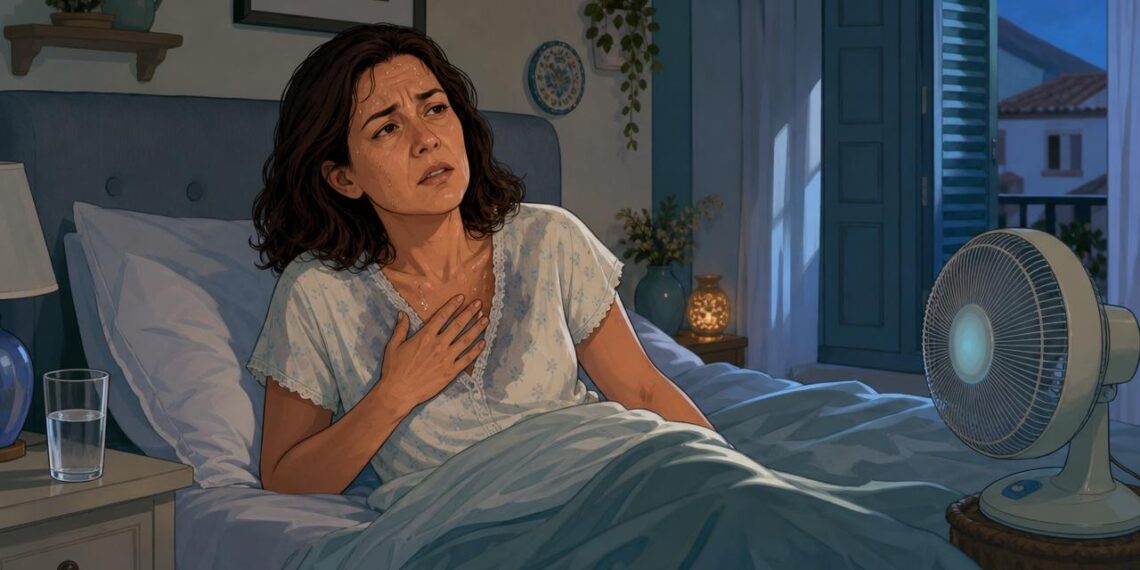 El sudor nocturno excesivo no se debe solo al calor, sino muchas veces a cambios hormonales o a una alteración de la tiroides