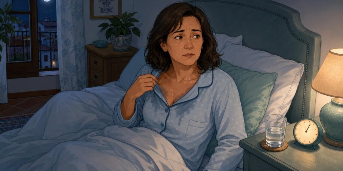 El sudor nocturno no siempre se debe al calor, sino en algunos casos a cambios hormonales o a otros factores de salud