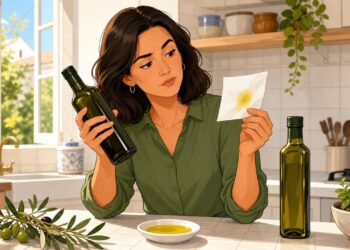 El truco de la servilleta para saber si el aceite de oliva que compras es realmente virgen extra