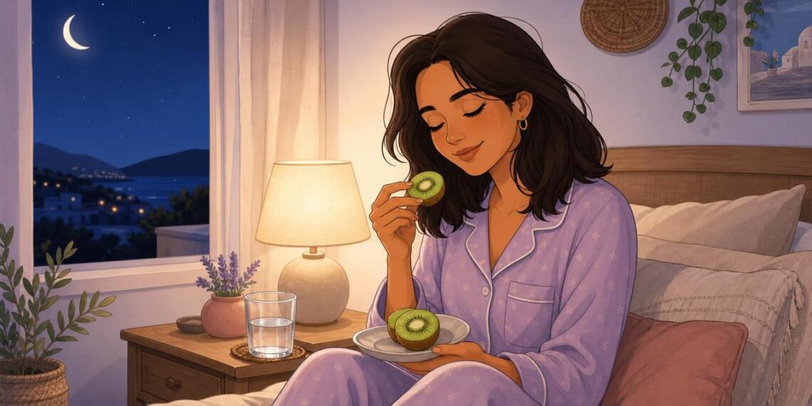 Kiwi antes de dormir: lo que investigan los estudios sobre esta fruta y la calidad del sueño