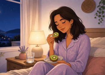 Kiwi antes de dormir: lo que investigan los estudios sobre esta fruta y la calidad del sueño