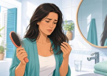 La caída del cabello no se debe solo al estrés, sino, en muchos casos, a la deficiencia de hierro y a una tiroides desregulada