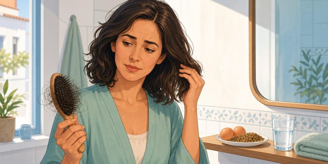 La caída del cabello no siempre es genética: el déficit de hierro, zinc y proteínas que muchas veces la explica