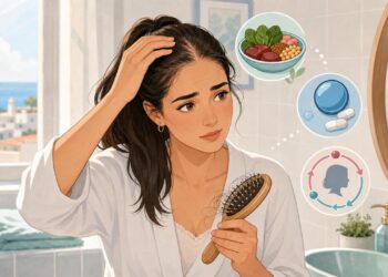 La caída del pelo no siempre se debe al estrés, sino al déficit de hierro, zinc y a los cambios hormonales